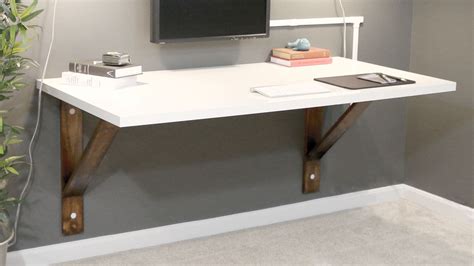 Diy Wall Mounted Desk Examples And Forms