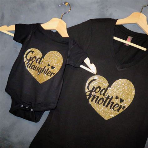 Maybe you would like to learn more about one of these? awesome Godmother + Goddaughter T-shirt Package, Godmother ...