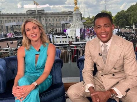 Amy Robach And Tj Holmes Mixed Business With Pleasure On Work Trip