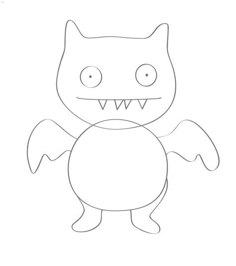 How To Draw Ugly Dolls 12 Steps With Pictures Wikihow