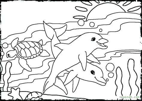 Beach Theme Coloring Pages At Free