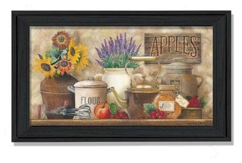 Antique Kitchen By Ed Wargo Printed Wall Art Ready To Hang Black