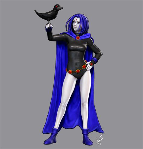 Artstation Teen Titans Raven