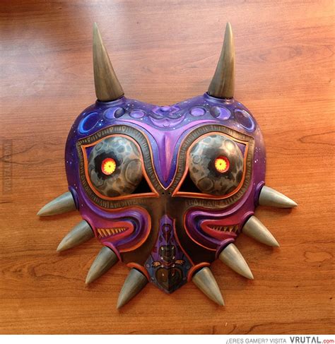 Vrutal Máscara Del Zelda Majoras Mask Real