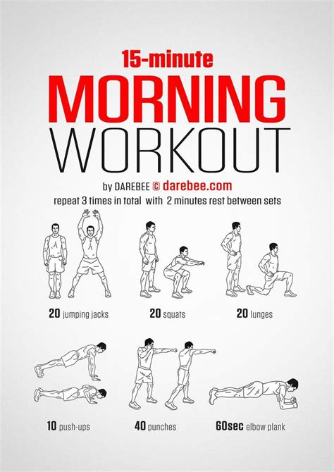 Top 10 Essential Mens Fitness Tips Morning Workout Bodyweight