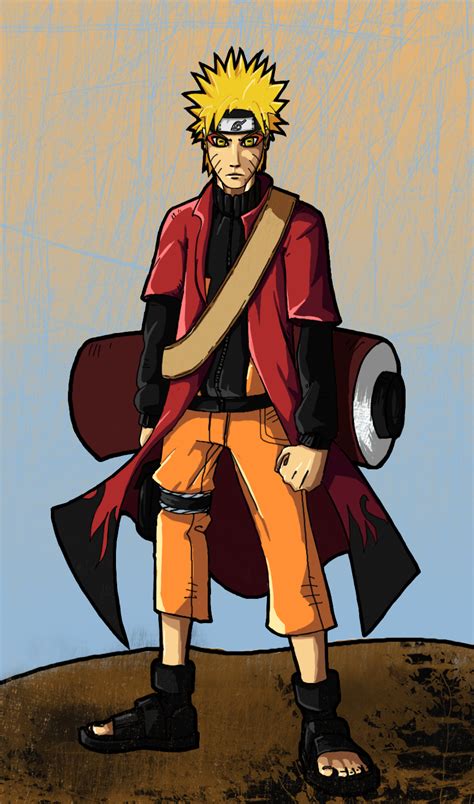 Sage Naruto Colored By Immilesaway On Deviantart