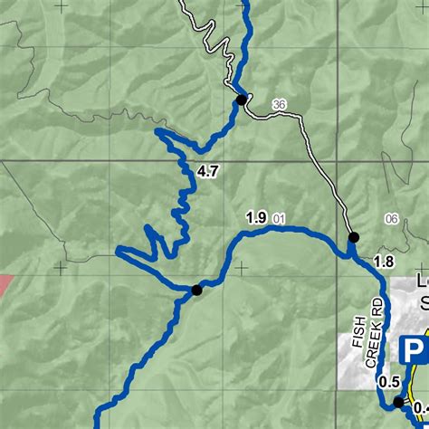 Lolo Pass Snowmobile Map Map By Montanagps Avenza Maps