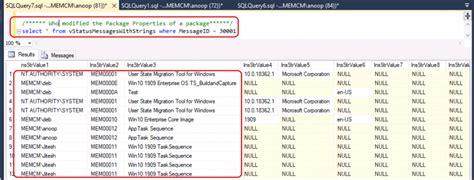 Who Deleted Configmgr Task Sequence Modified Created Sccm Htmd Blog