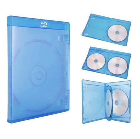 Blu Ray Replacement Case W Logo 12mm Size 1 Disc 2 Disc Or 3
