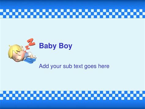 Ppt Baby Boy Powerpoint Presentation Free Download Id7064365
