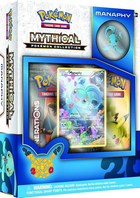 Find deals on products in toys & games on amazon. Pokémon TCG: Mythical Pokémon Collection - Manaphy! - Go GTS