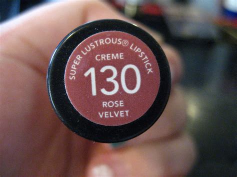 Debstar Makeup Revlon Super Lustrous Lipstick Rose Velvet