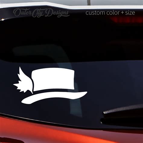 Gord Downie Hat Decal Custom Vinyl Maple Leaf Feather Etsy Canada