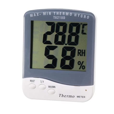 Uxcell Ta218d Digital Hygrometer Indoor Thermometer Humidity Monitor