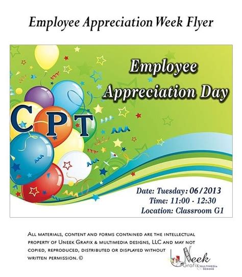 Employee Appreciation Day Invitation Templates