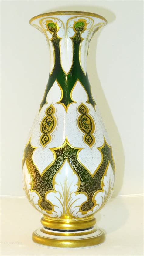 Antiques Atlas 19th Century Bohemian Glass Overlay Vase