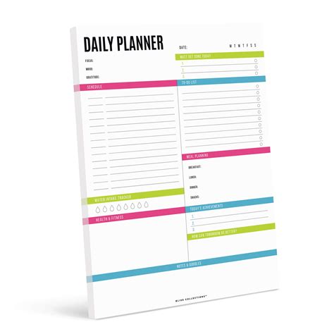 Buy Bliss Collections Daily Planner With Undated X Mm Tear