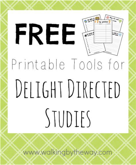 Free Tools For Delight Directed Studies ~ Cultivating Curiosity