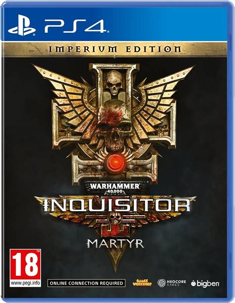 Warhammer 40k Inquisitor Martyr Imperium Edition Ps4 Uk