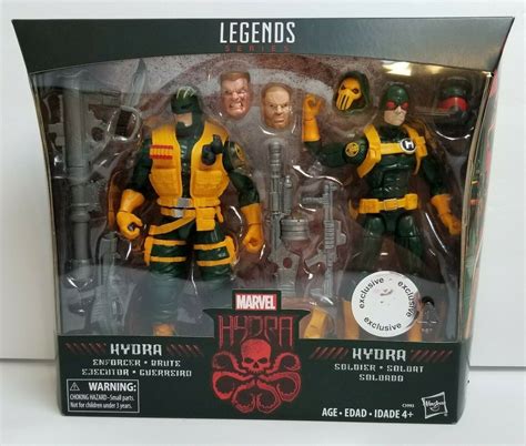 Hydra Soldiers Enforcer And Soldier 2 Pack Marvel Legends Exclusives