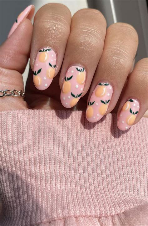 32 Hottest And Cute Summer Nail Designs Sweet As Peach