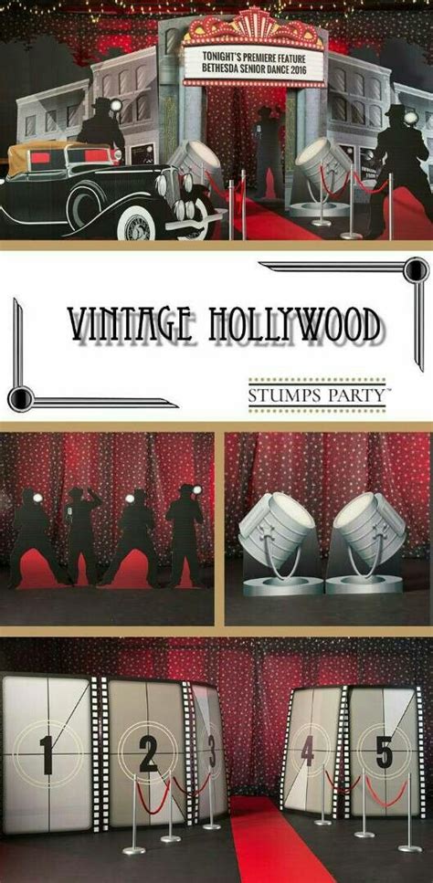 Hollywood Favors Vintage Hollywood Theme Hollywood Sweet 16