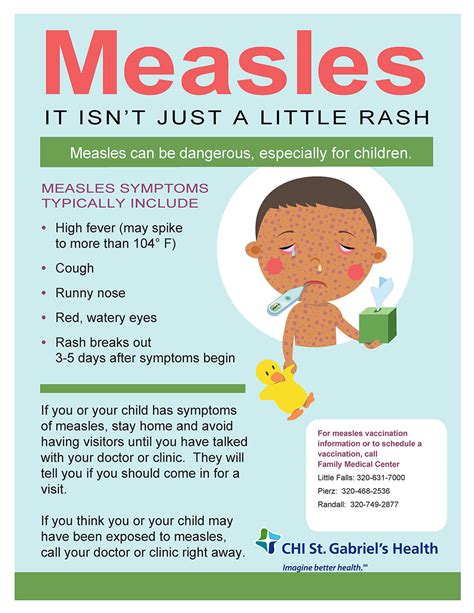 Measles In Minnesota Chi St Gabriels Health
