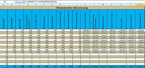 Grundsätzlich werden die nebenkosten im rahmen der kdu vom jobcenter gezahlt. Nebenkostenabrechnung: Excel Nebenkostenabrechnung erstellen