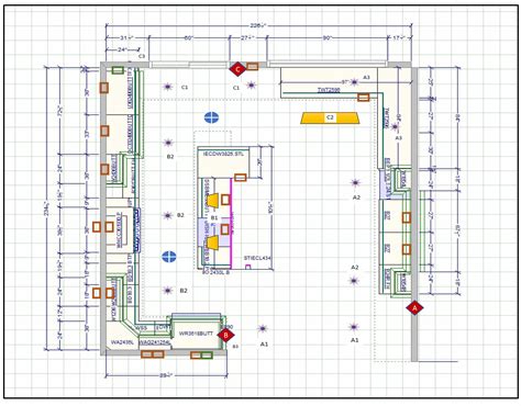 Kitchen Wiring Layout