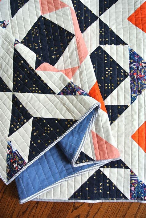 Nordic Triangles Quilt Pattern Download Suzy Quilts