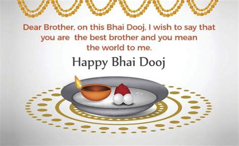 Happy Bhai Dooj 2018 Wishes Images Bhaiya Duj Sms Messages Whatsapp Status Greetings Quotes