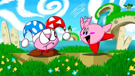 Kirby And Marx By Tanookidx On Deviantart