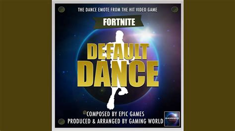Default Dance Dance Emote From Fortnite Battle Royale Youtube