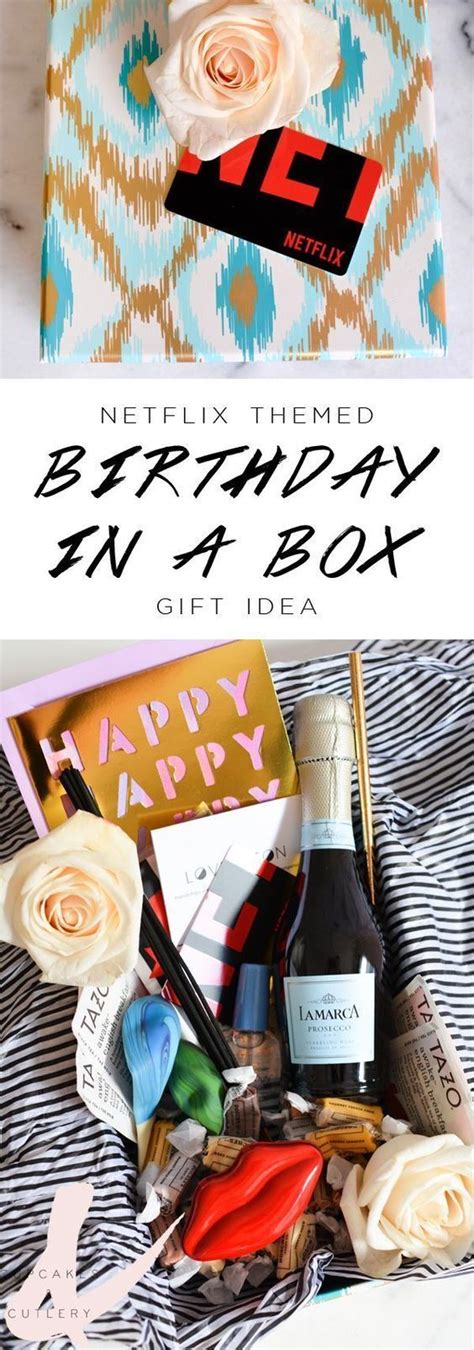 Best friend gift box ideas diy. Netflix Gift Subscription Birthday in a Box | Birthday ...