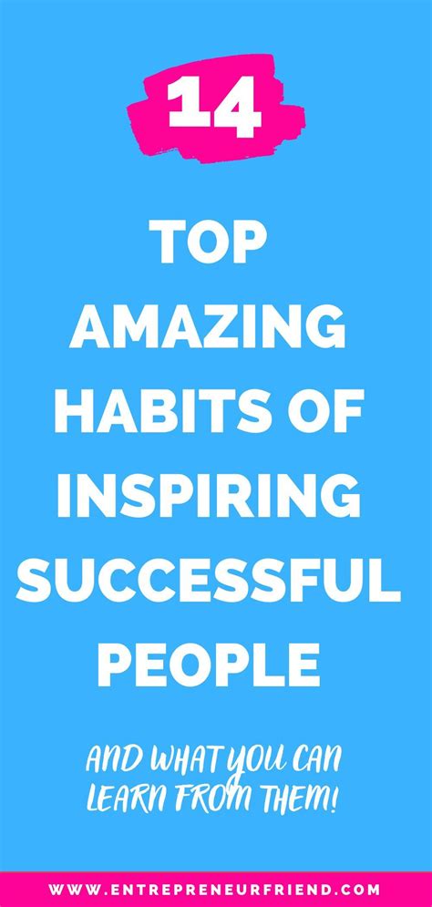 Why Bother Studying The Top Amazing Habits of Successful People? in ...