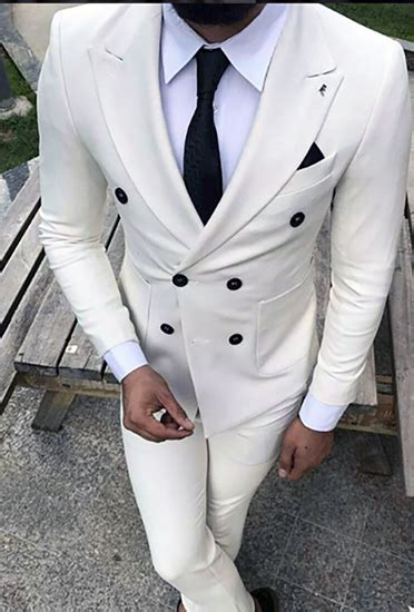 The Drop Bespoke Suits Made For You White Two Piece Suit