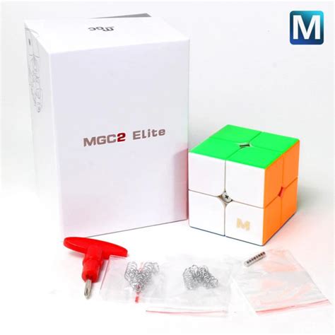 Yj Mgc2 Elite 2x2x2 Magnetic Mgc 2x2 Speed Rubiks Cube Lazada Ph