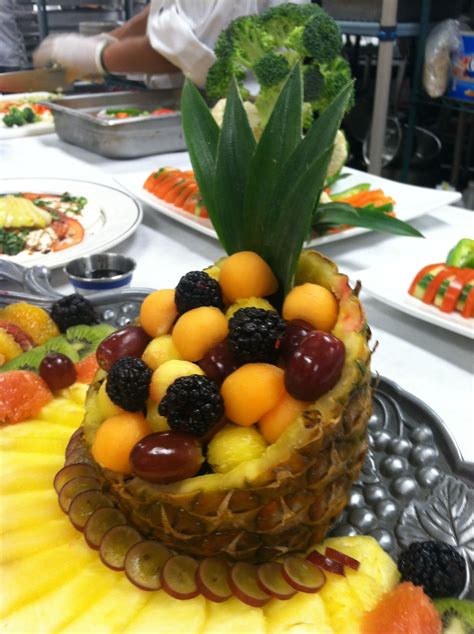 Pineapple Fruit Display Idea Fruit Tables Fruit Tray Fruit Displays