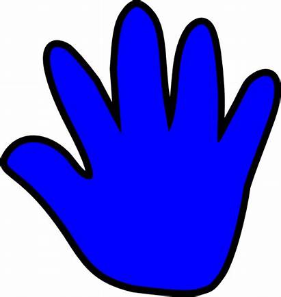 Clip Handprint Hand Clipart Child Right Cliparts