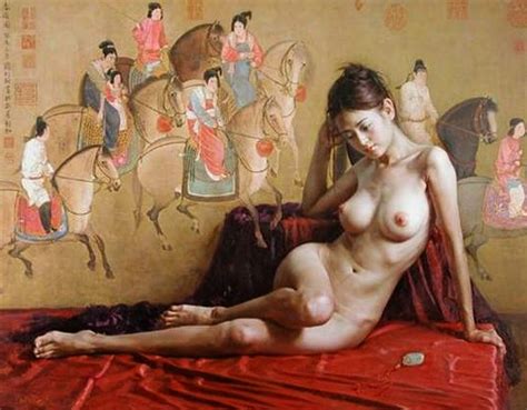 Nude Watercolor Painting Pintando Al Desnudo En Acuarela Body My XXX Hot Girl