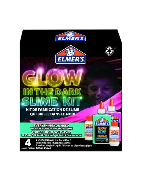 Elmers Glow In The Dark Slime Kit Presentpresenttips