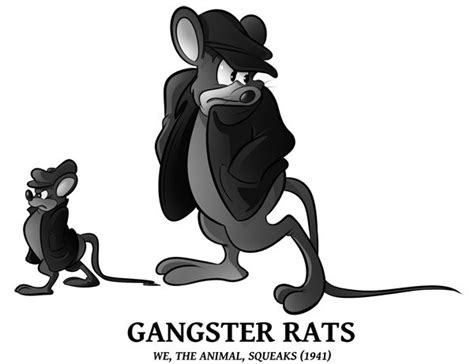 1941 25 Gangster Rats By Boscoloandrea