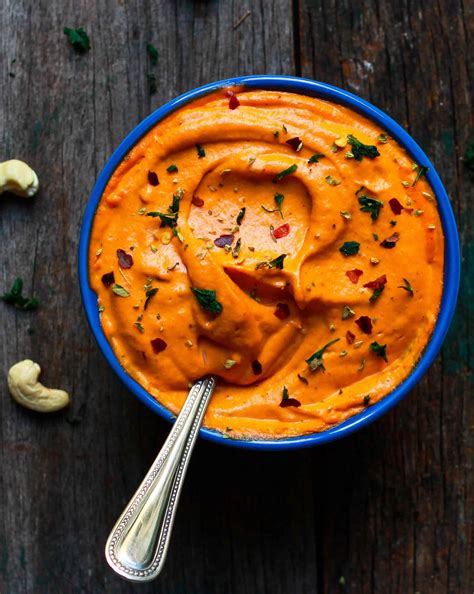 Cashew Roasted Red Pepper Sauce