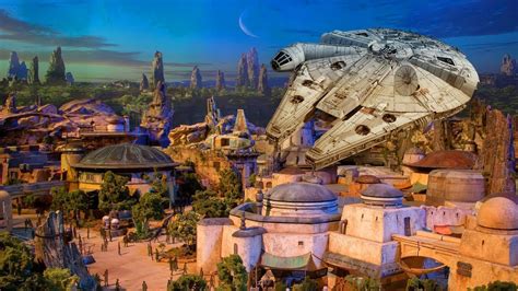 New Star Wars Land Model Up Close At D23 Expo 2017 For