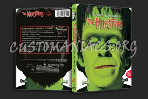 The Munsters Season 2 Dvd Cover Dvd Covers And Labels By Customaniacs