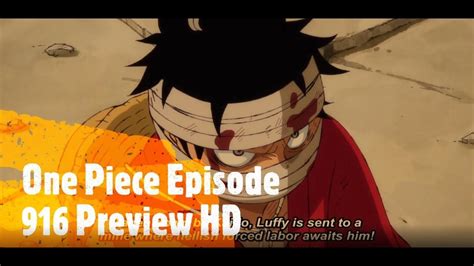 Погоня за соломенной шляпой (2011). One Piece Episode 916 Preview English Sub | One piece ...