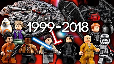 Every Lego Star Wars Set Ever Made 1999 2018 Youtube