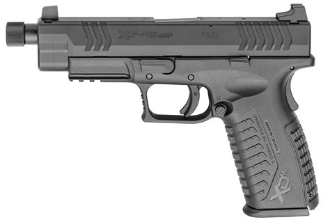 Springfield Xdm 45acp 45 Black Essentials Package With Threaded