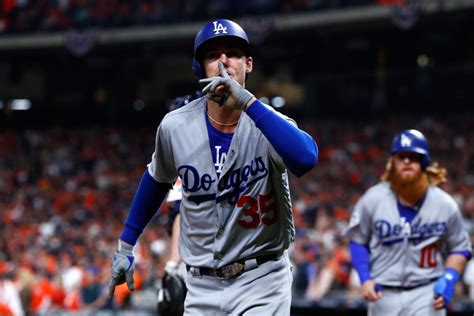 Astros Scandal Dodgers Cody Bellinger Team Stole World Series MVP