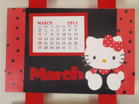 Crazy For Paper Hello Kitty Calendar